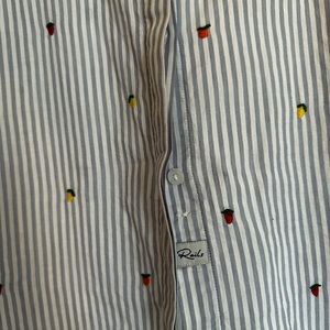 Rails Fruit Striped Button Down